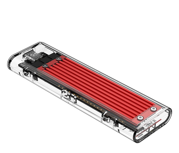 Orico M.2 NVME na USB-C 10Gb/s - czerwona - 1343420 - zdjęcie 2